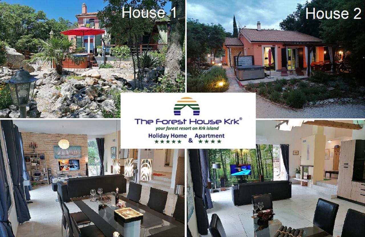 The Forest House Krk 1 Kras Екстер'єр фото