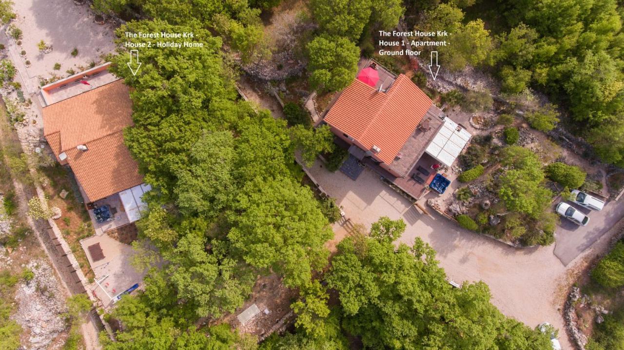 The Forest House Krk 1 Kras Екстер'єр фото